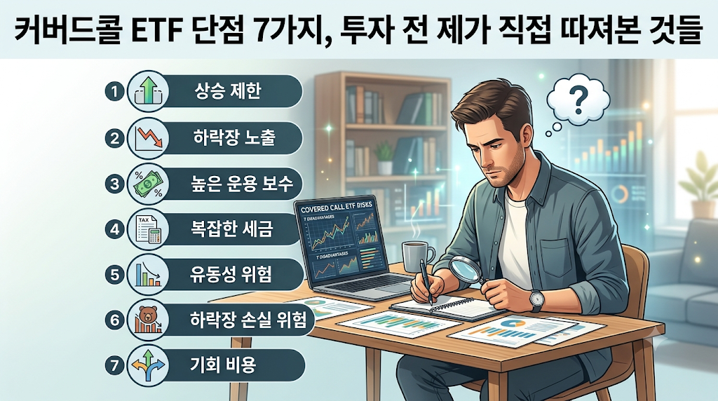 커버드콜 ETF 단점 7가지